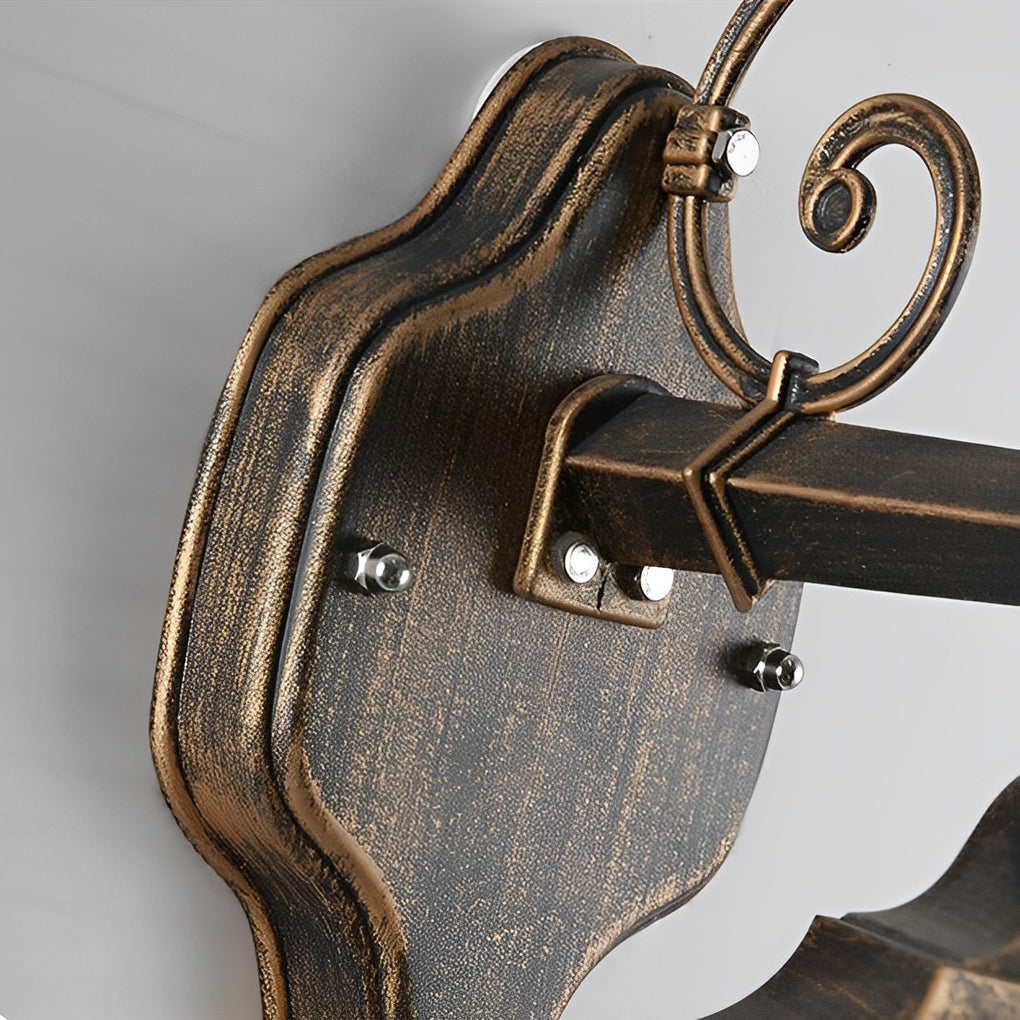 Classic porch light featuring bronze construction and frosted glass, designed for durable and stylish outdoor lighting.