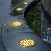 Fun Pattern Elegant LED Embedded Garden Step Lights
