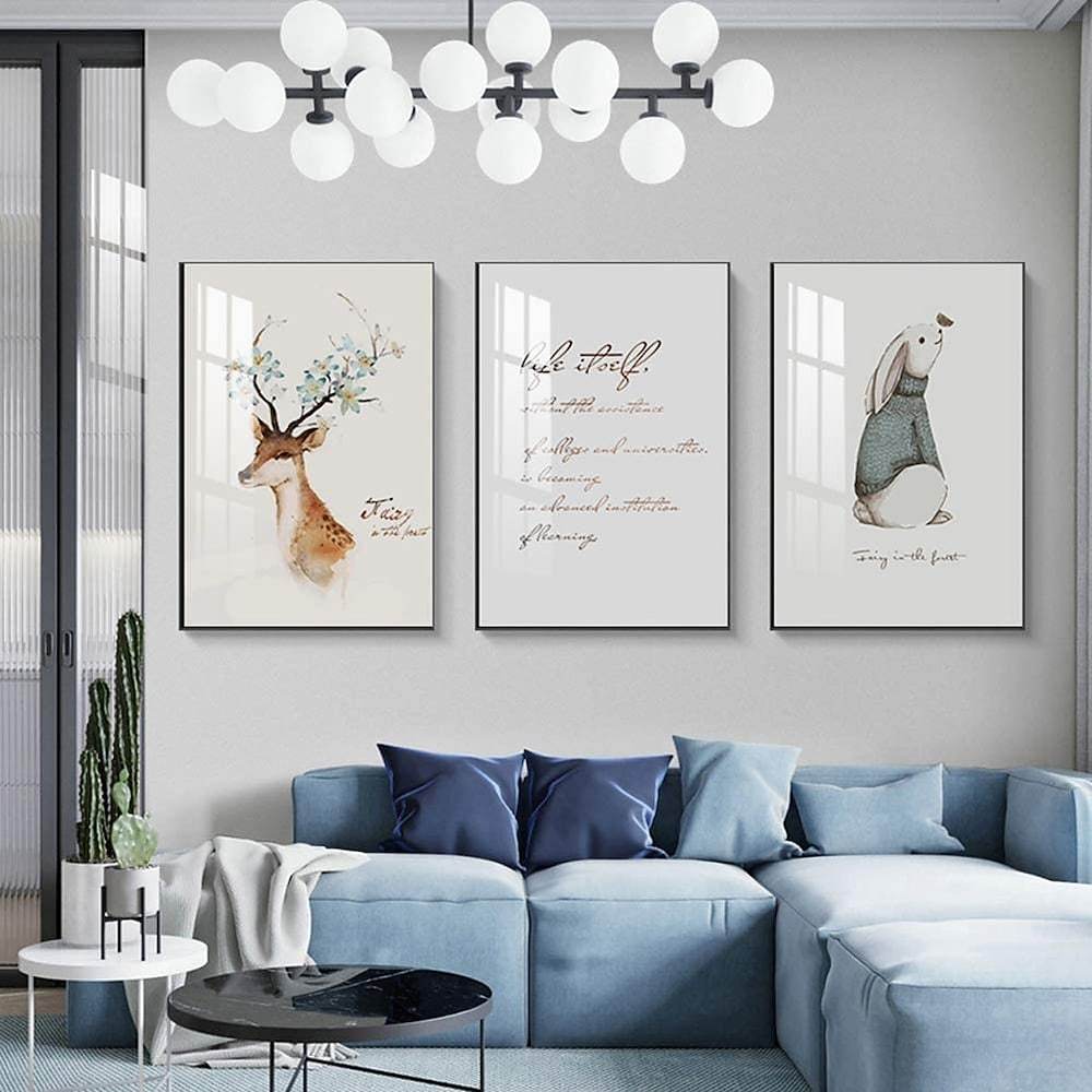 Modern Gold Kitchen Island Light - 16 - Light Linear Iron & Global Glass Ceiling Lights Fixture | 48W, 110V, Hardwired, Indoor