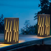 LED Pathway Lighting with Meteor Visual Effect Elegant Outdoor Decor