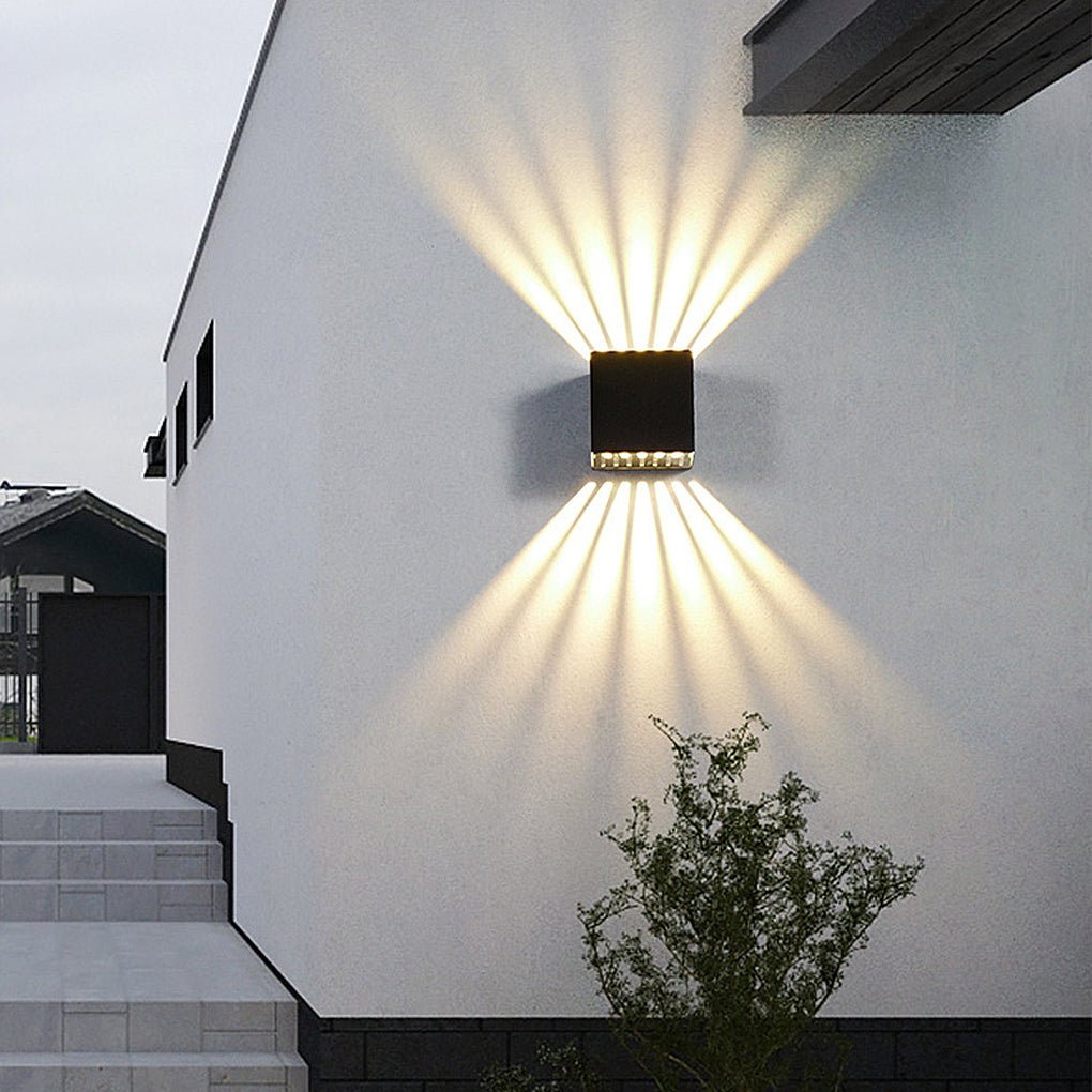 Creative LED Up and Down Lights Outdoor Wall Lights Wall Lamp Wall Sconce Lighting - Dazuma