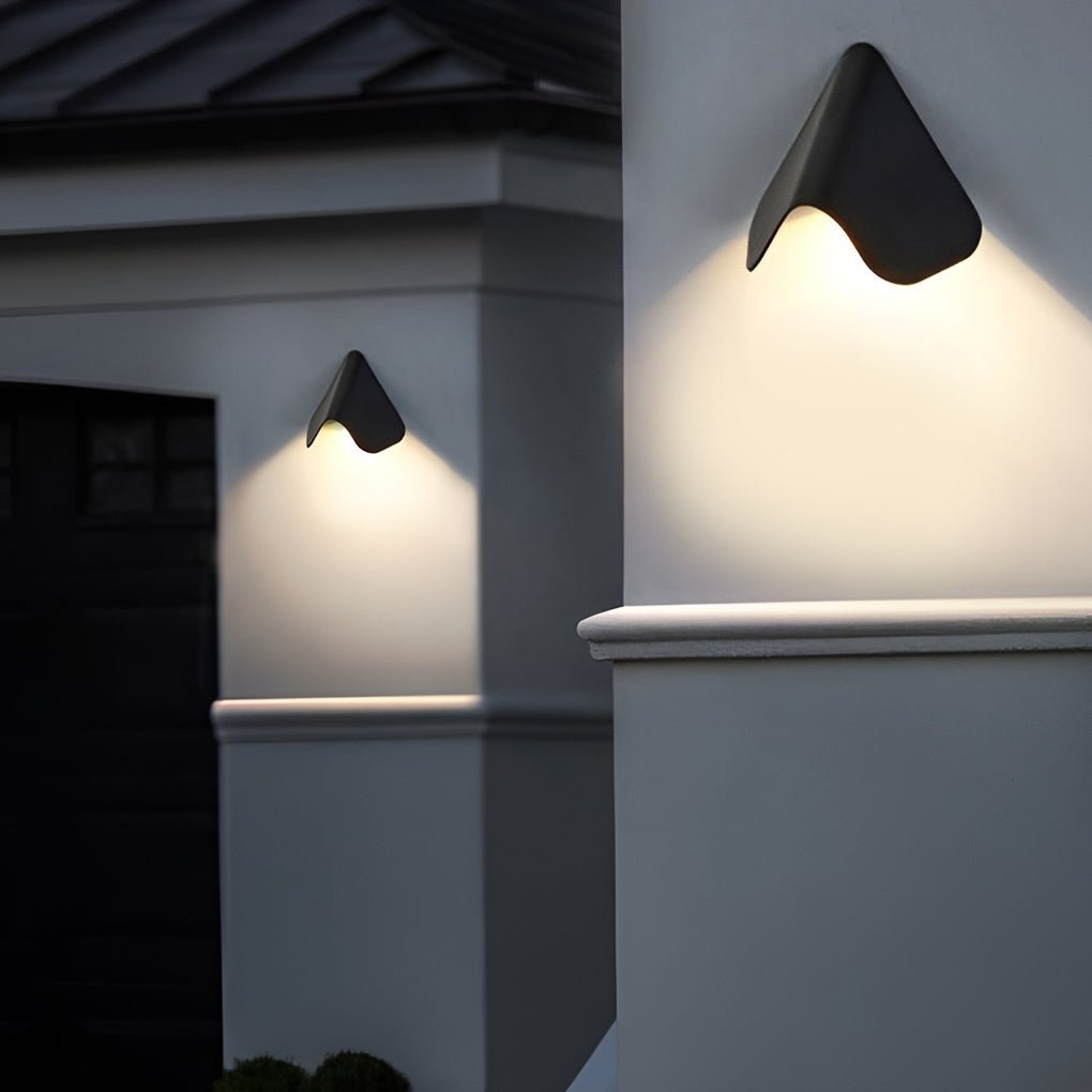 Creative Modern Wall Sconces LED Doorplate Lamp Waterproof Wall Lights Fixture Indoor Outdoor - Dazuma