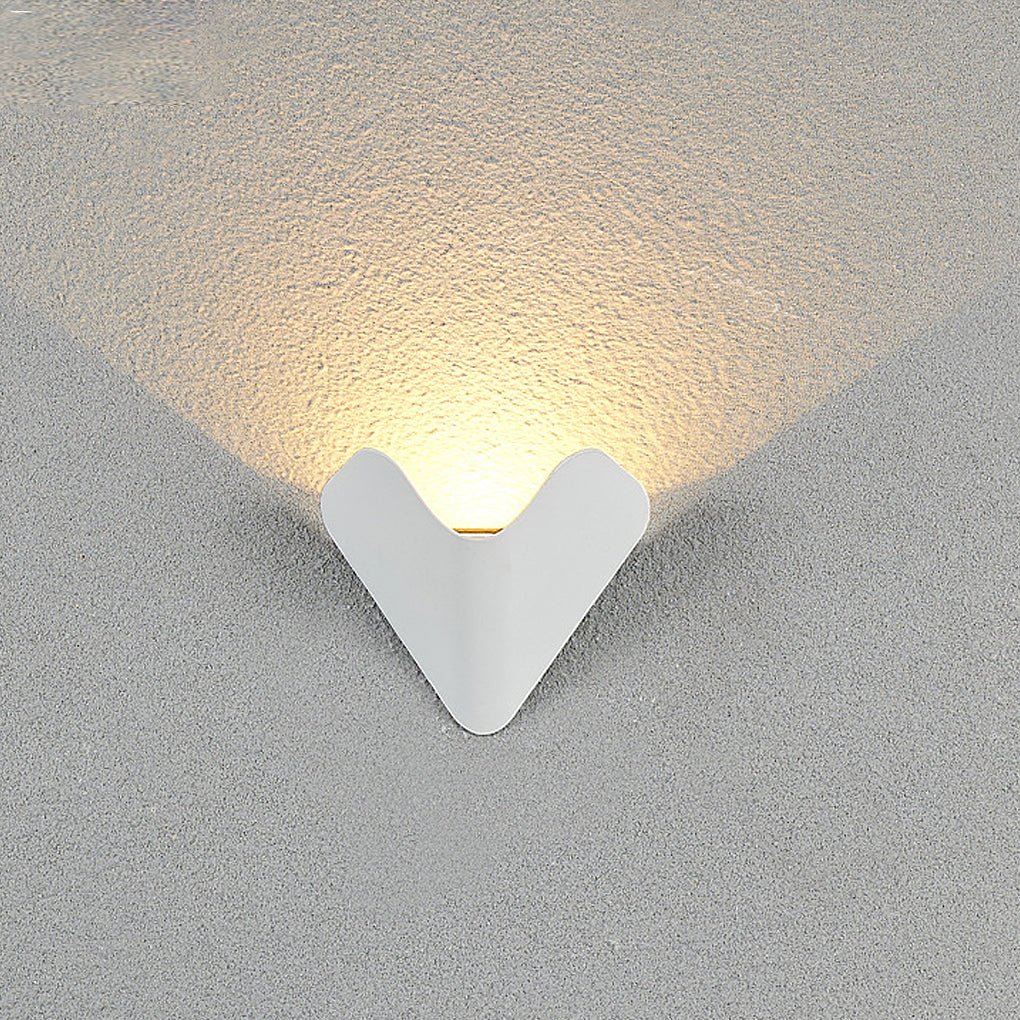 Creative Modern Wall Sconces LED Doorplate Lamp Waterproof Wall Lights Fixture Indoor Outdoor - Dazuma