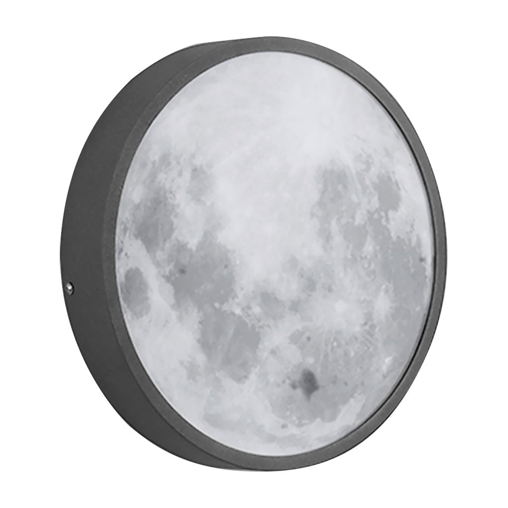 Creative Moon Outdoor Waterproof Garden Light LED Exterior Wall Light - Dazuma