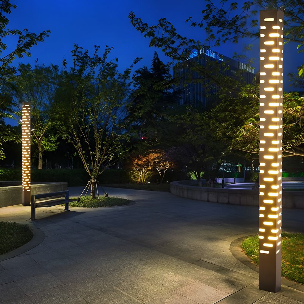 Creative Outdoor Post Lights Pillar Light Pole Lamp Deck Post Lights Garden Lights - Dazuma