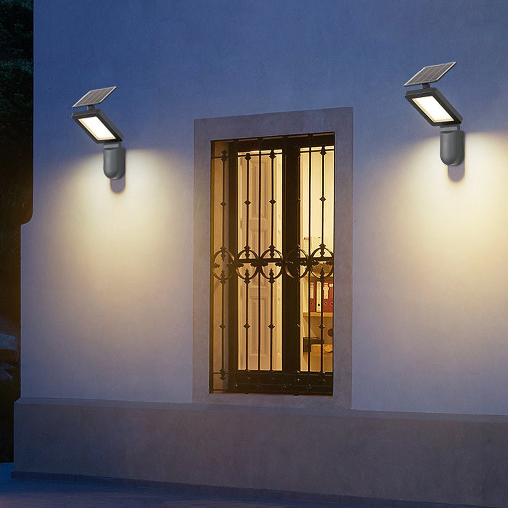Creative Outdoor Wall Lights Solar Wall Lamp LED Wall Sconce Lighting - Dazuma
