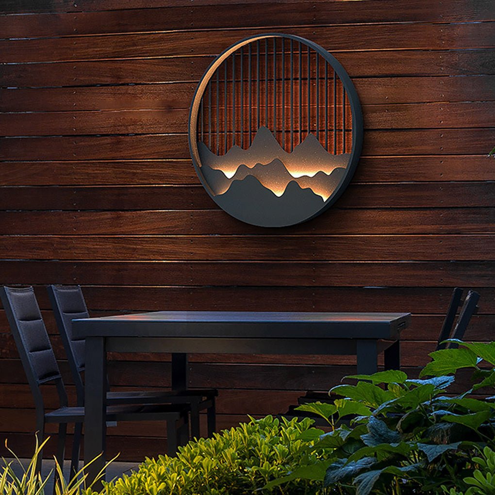 Creative Outdoor Waterproof LED Balcony Garden Light Landscape Wall Sconces - Dazuma