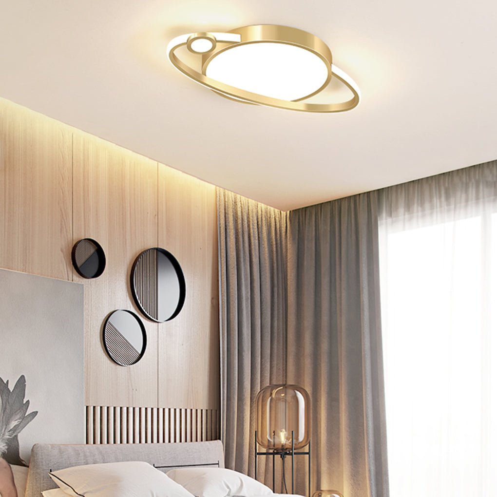 Creative Personalized Intelligent Control 3-color Adjustable Light LED Ceiling Light - Dazuma