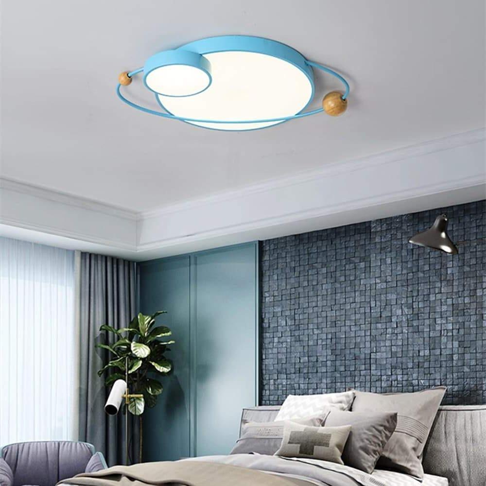 24'' Dual LED LED 2-Light LED Dimmable Flush Mount Lights Modern LED Dimmable Ceiling Lights-dazuma