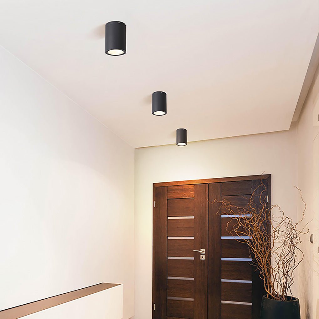 Cylindrical LED Downlight Waterproof Spot Lights Ceiling Light for Balcony Aisle Corridor - Dazuma