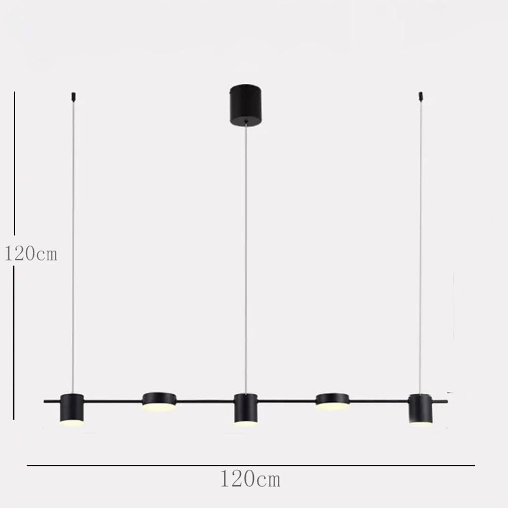 5 - light LED Creative Metal Modern Chandeliers Kitchen Pendant Lighting