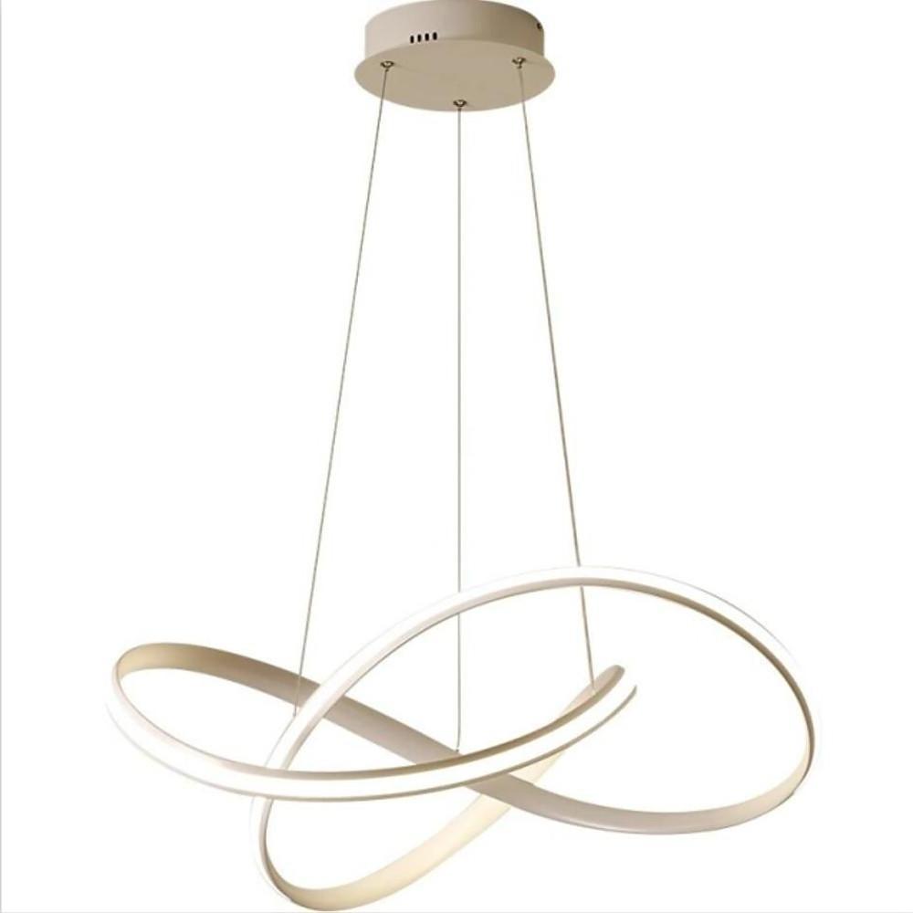 Highlight your living area with mobius ring pendant light modern elegant LED pendant fixture, combining modern elegance and LED efficiency.