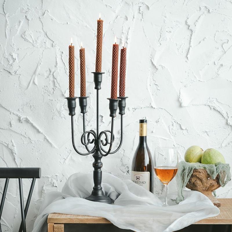 Antique - Style Candle Holder for 5 Candles