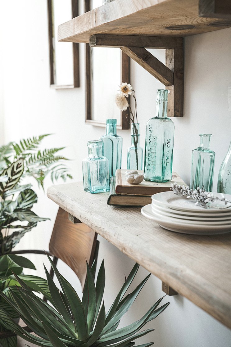 Wooden Wall and Display Shelf for Living Room Bedroom Study Kitchen