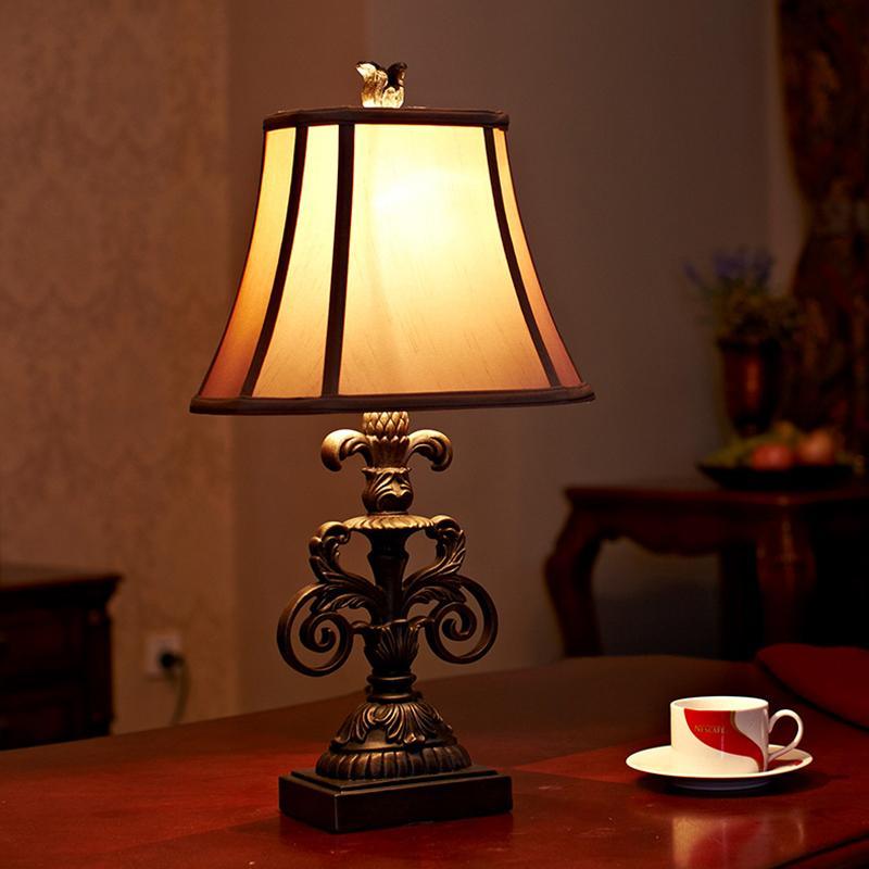 Modern Farmhouse End Table Lamp Desk Lamp - dazuma