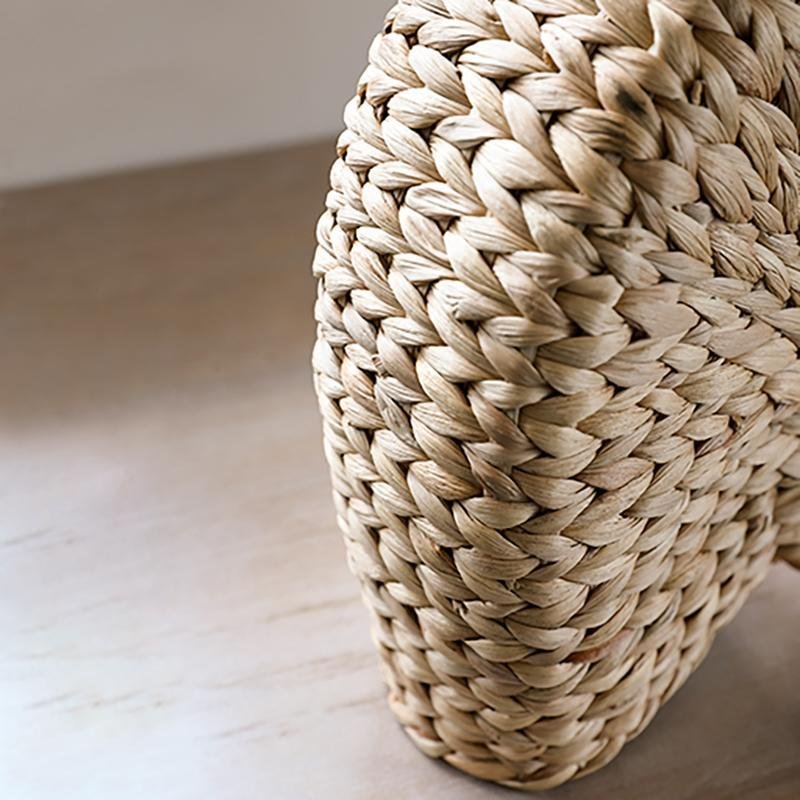 Farmhouse Burlywood Storage Bag Storage Basket