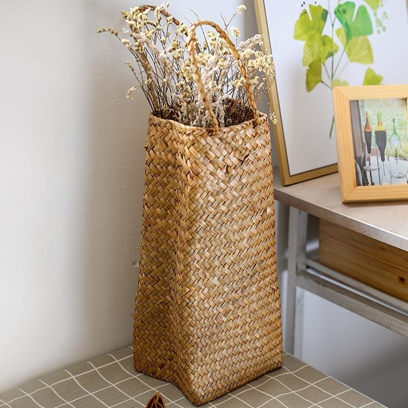 Rustic Storage Bag Wine Hamper