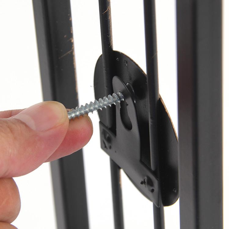 Wall Candle Holder Classic Metal Acrylic Wall Decorations Set of 2