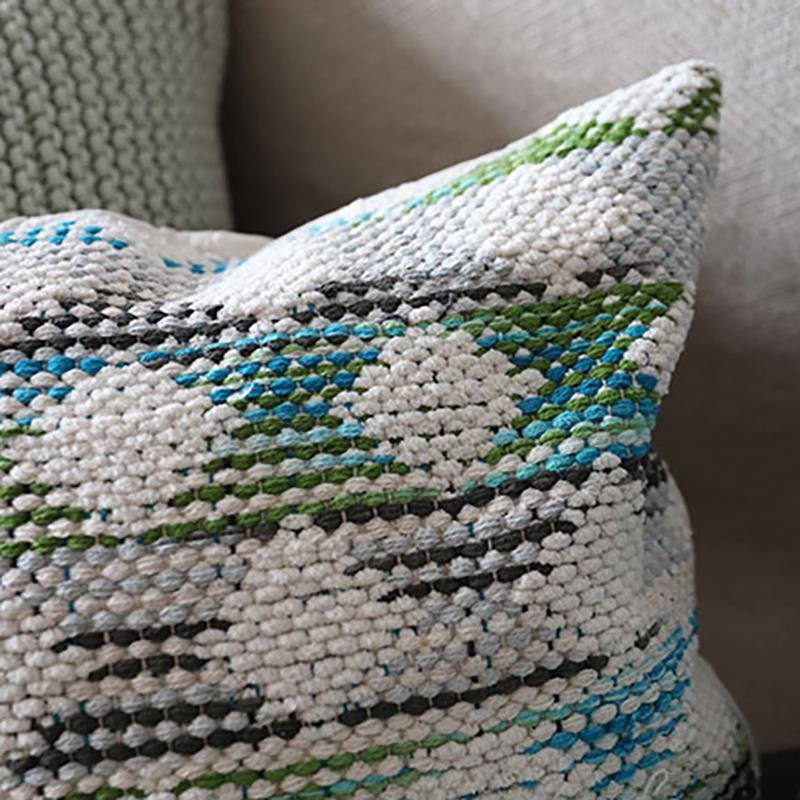 Modern Natural Style Geometric Pillow Cushion Cover for Sofa - dazuma