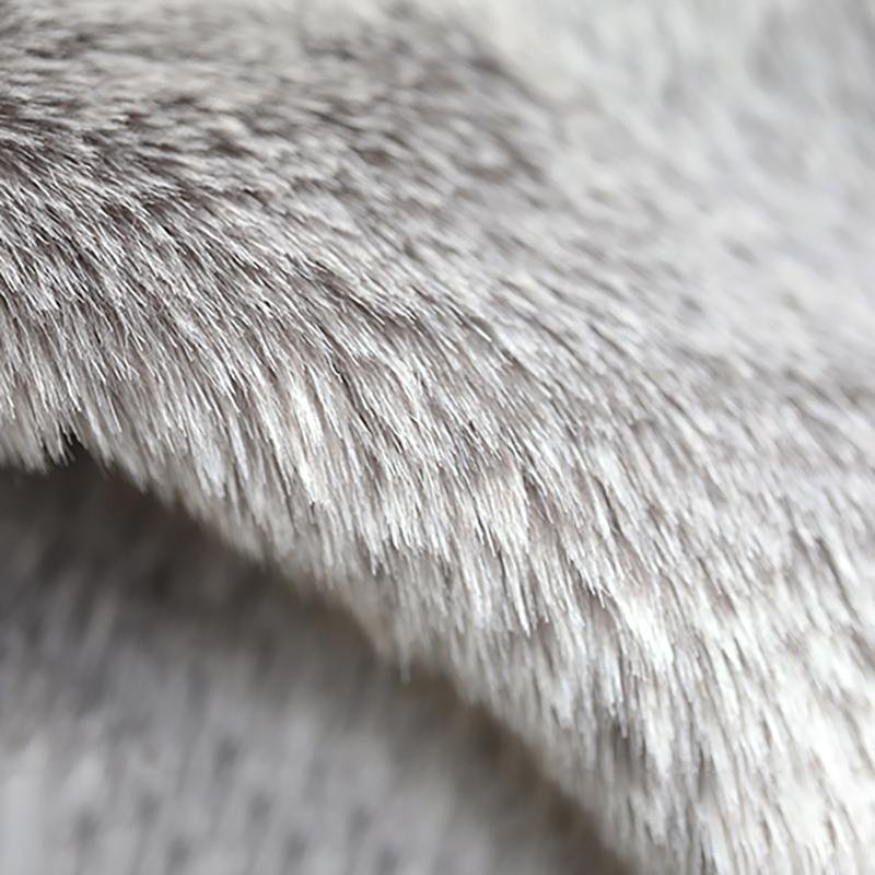 Bearskin Leopard Wolf Fox Faux Fur Cushion Pillow Cover