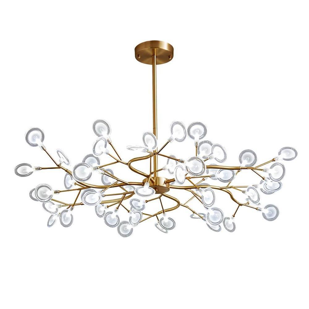 LED Firefly Sputnik Chandelier Modern Hanging Living Room Bedroom Ceiling Lights