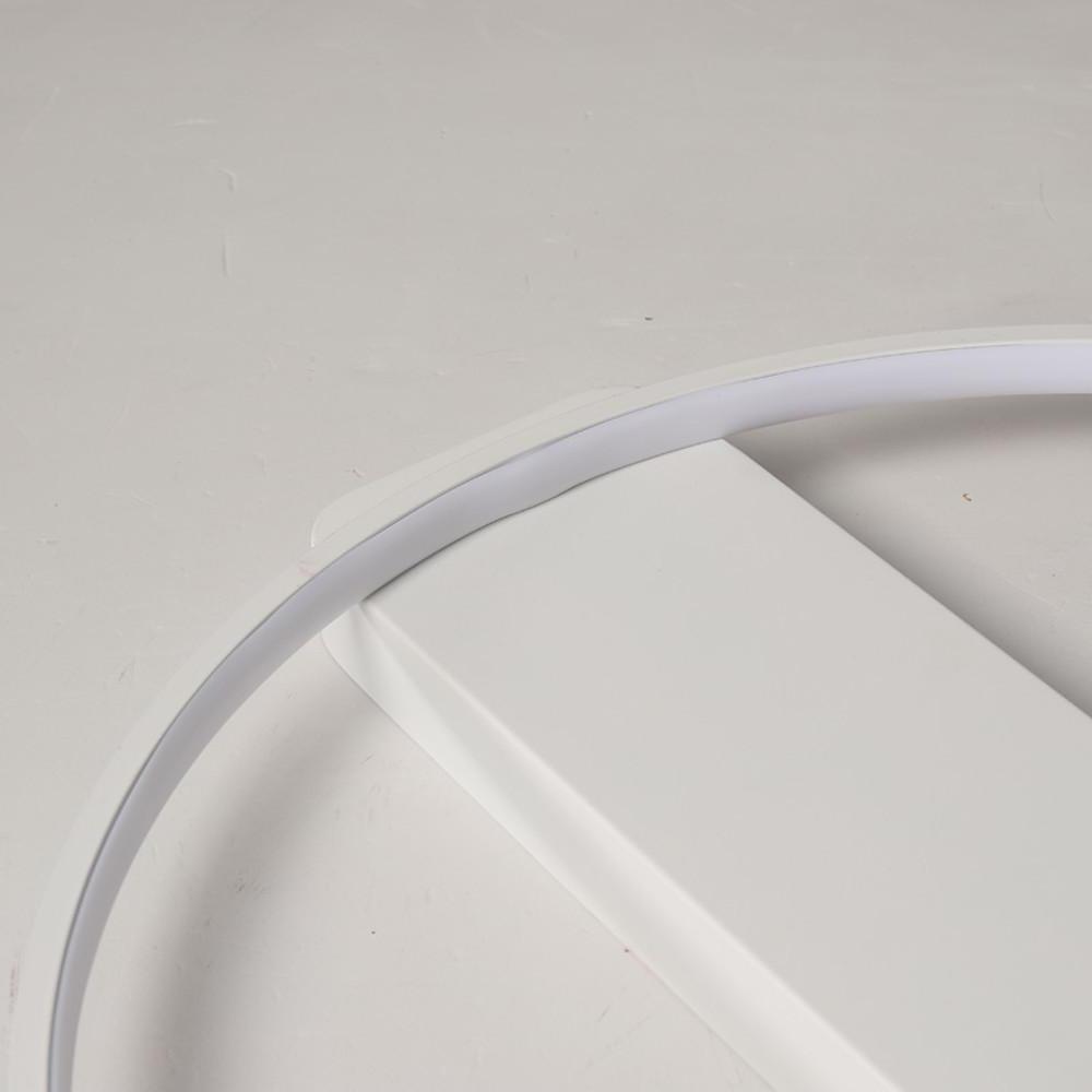 18'' LED 1-Light Flush Mount Lights LED Modern Contemporary Metal PVC Dimmable Ceiling Lights