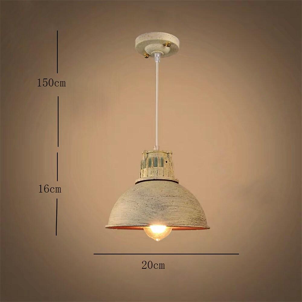 Semi - spherical Metal LED Vintage Pendant Lighting Island Lights