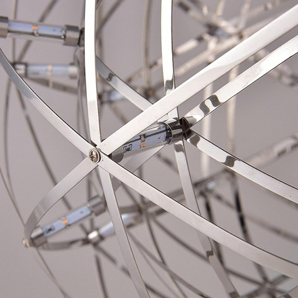 12'' LED More Than 10 Bulbs Pendant Light Modern Contemporary Metal Globe Island Lights