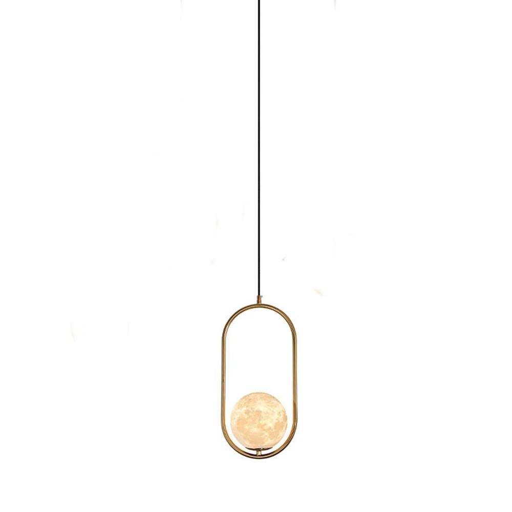 8'' LED 1-Light Lantern Desgin Pendant Light Modern Metal Acrylic Island Lights