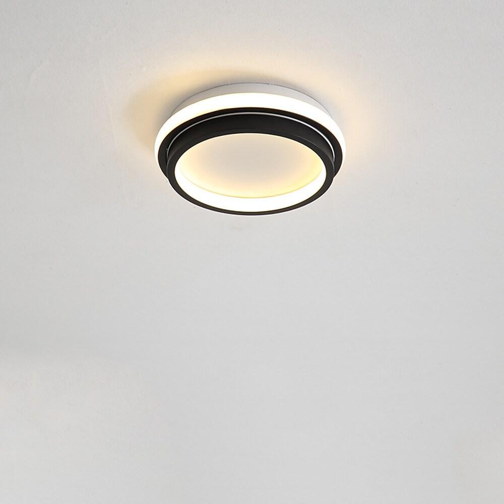 9'' LED 2-Light Flush Mount Lights Modern LED Metal PVC Linear Ceiling Lights