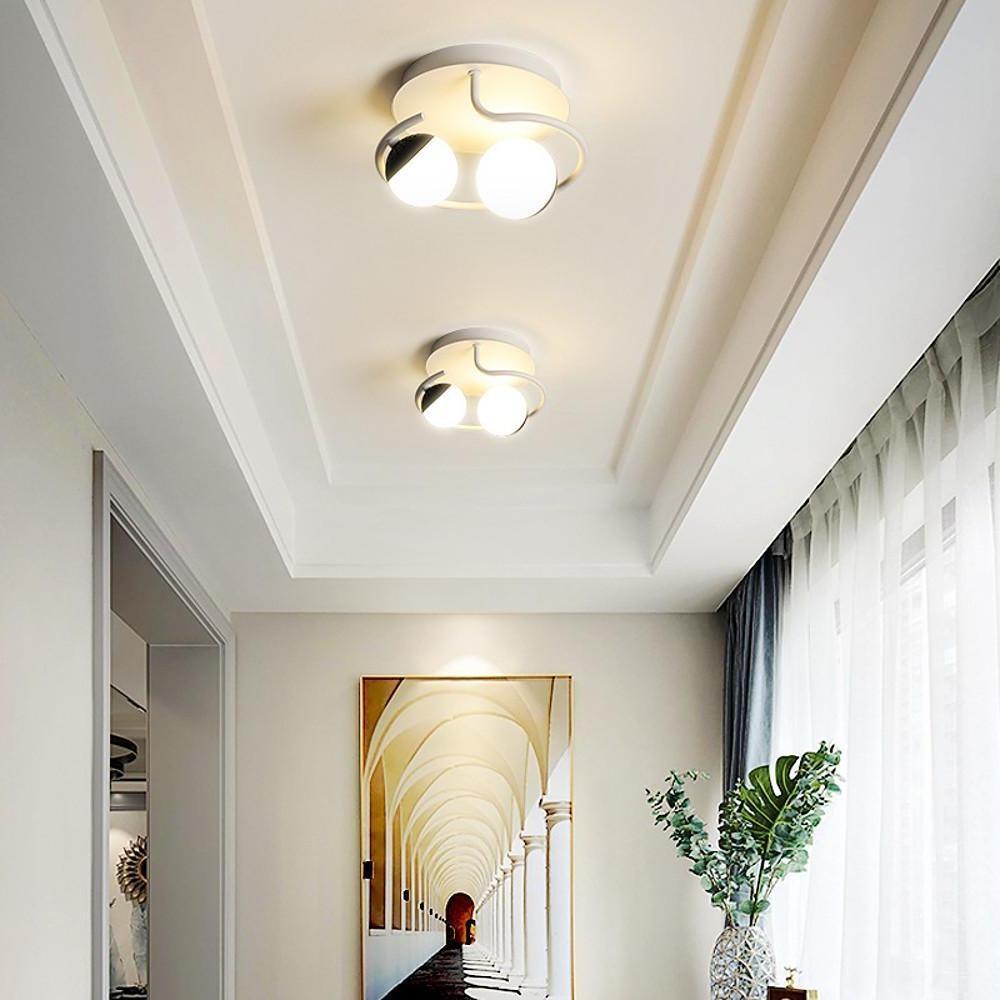 2 - Light Globes Design LED Nordic Flush Mount Ceiling Light Ceiling Lamp