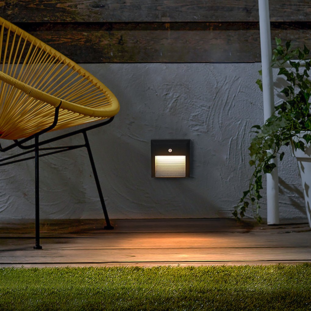 Embedded Motion Sensor Design LED Step Light for Courtyard Terrace Garden - Dazuma