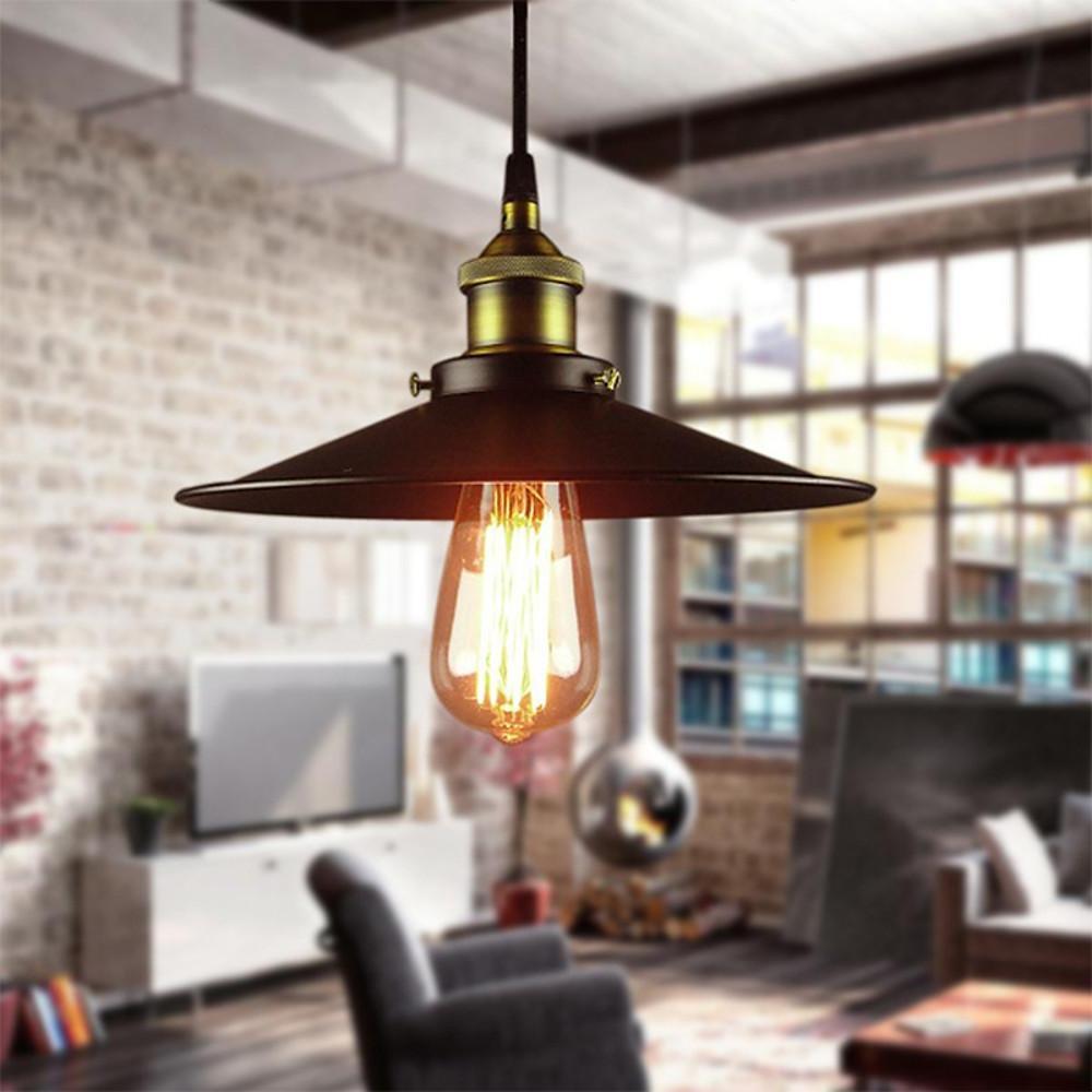 Adjustable Industrial Metal Stylish Cone - Shaped Pendant Lighting