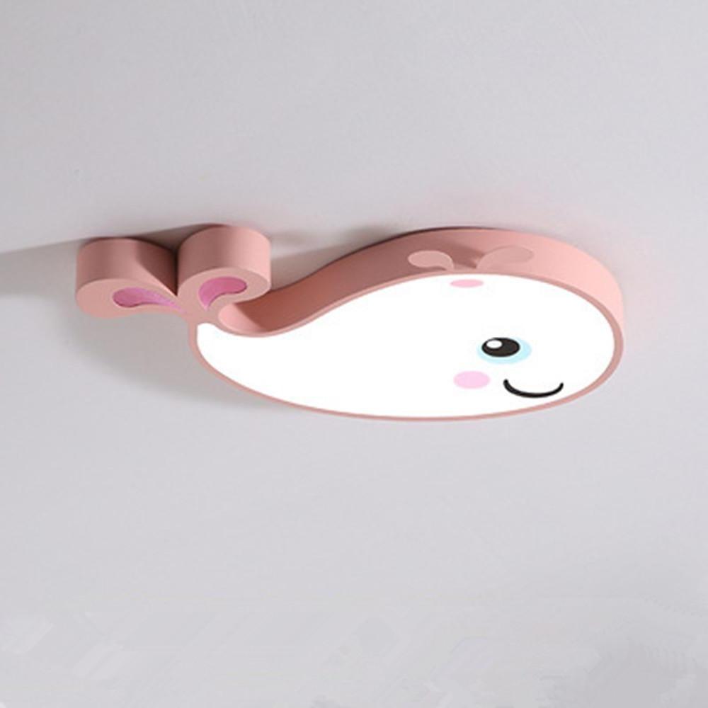 24'' LED 1-Light Tri-color Adorable Eye Protection Flush Mount Lights Modern LED Metal Acrylic Ceiling Lights-dazuma