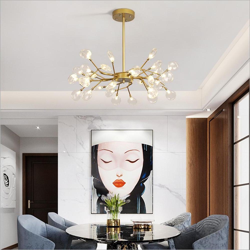 Firefly pendant light in contemporary sitting room environment.