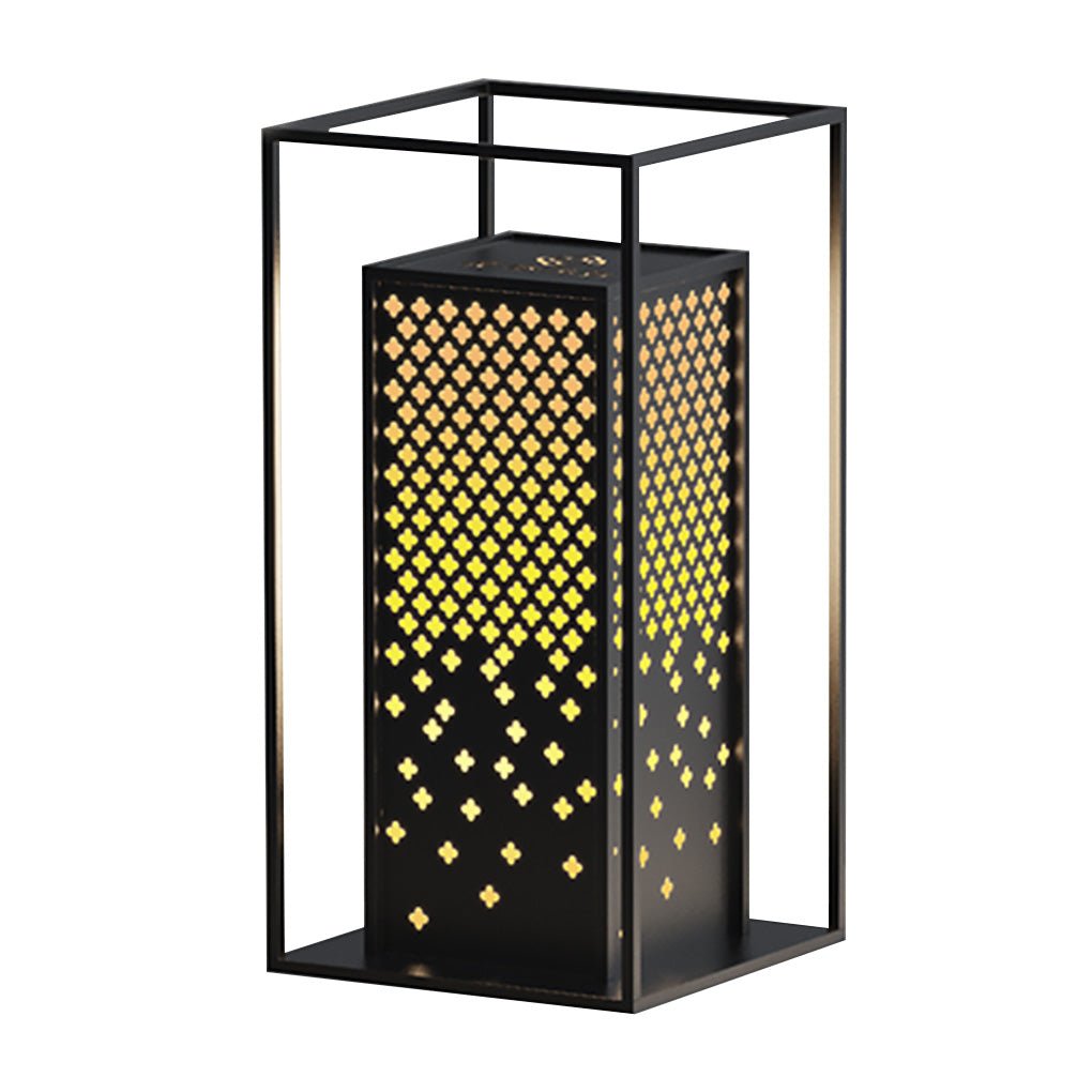 Floral Brown Stainless Steel Garden Light Waterproof Outdoor Lighting