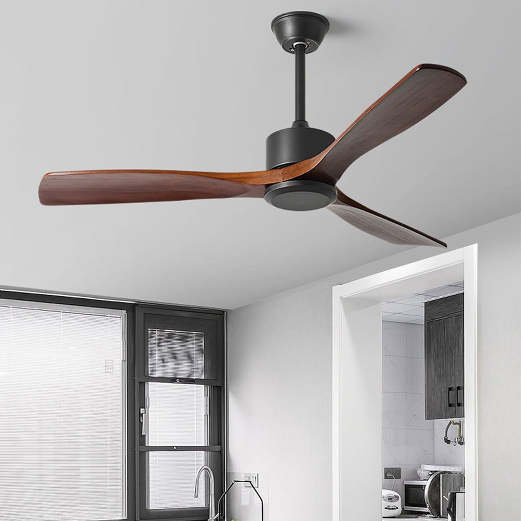 Frequency Conversion, Remote Control, Mute Ceiling Fan with Adjustable Wind Speed - Dazuma