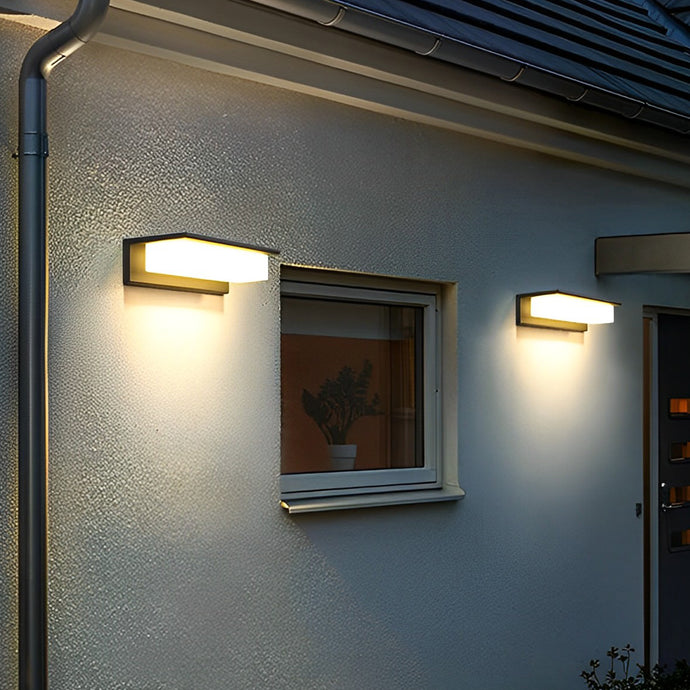 Front Porch Light Fixtures LED Long Bar Sconce – Dazuma