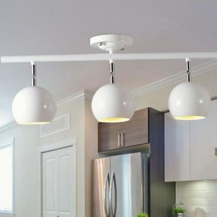 24'' Incandescent 3-Light LED Track Lights Modern Contemporary Metal Ceiling Lights-dazuma