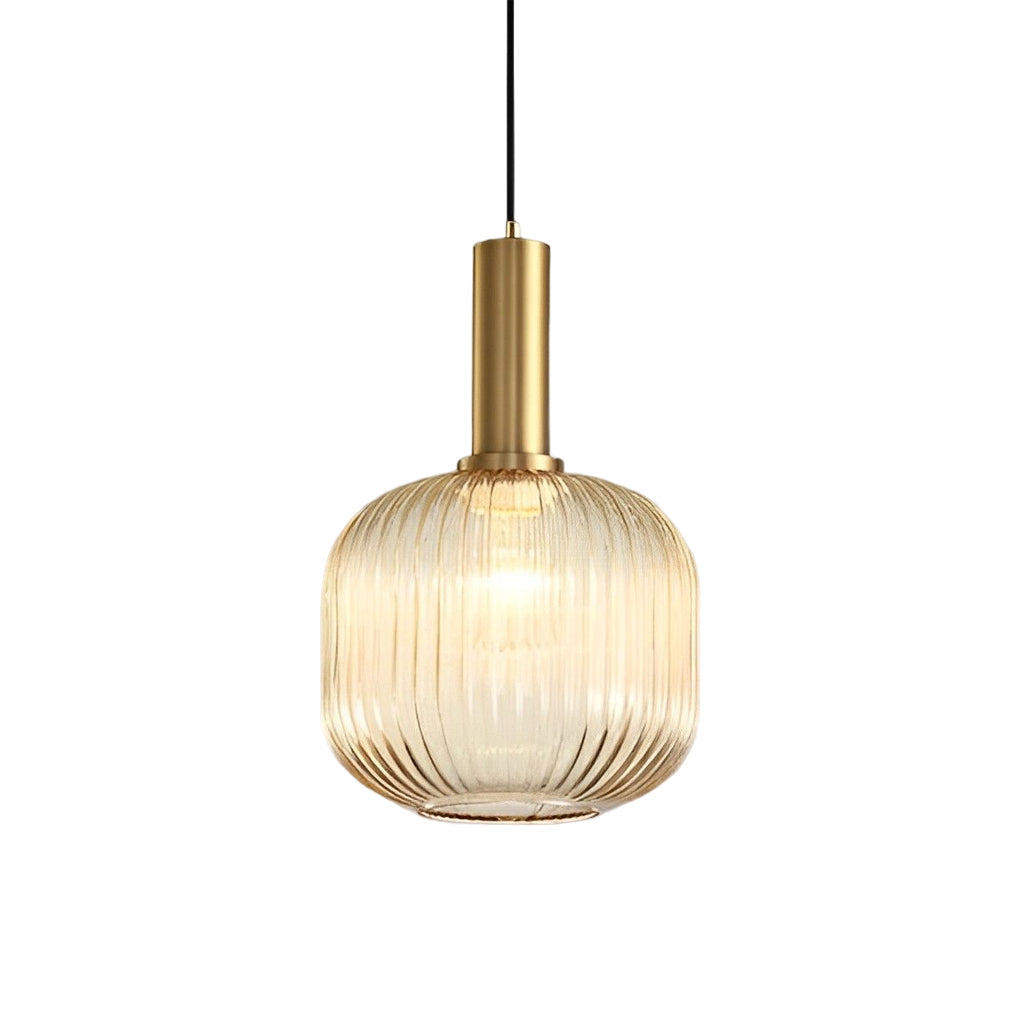 Glass lantern chandelier is a modern twist on a classic design, offering LED compatibility for energy-efficient lighting.