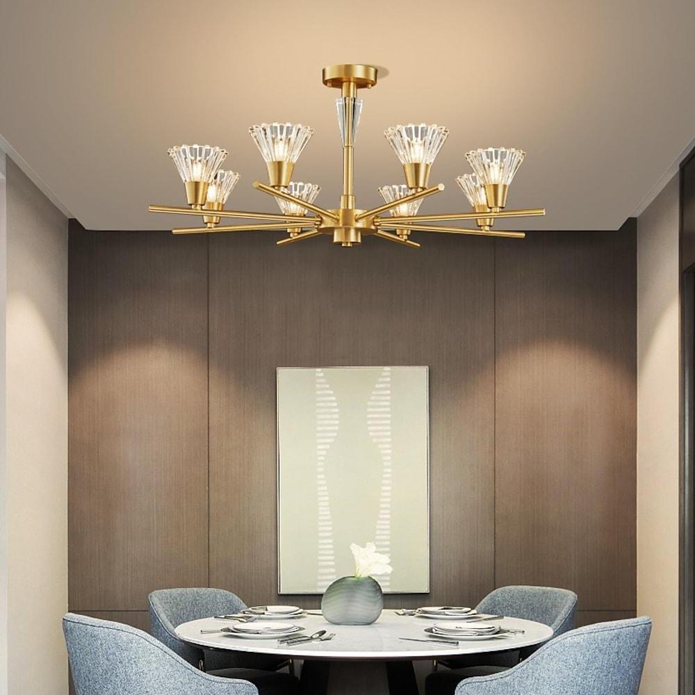 Scandinavian Style 6/8 - Light Copper Pendant Ceiling Light