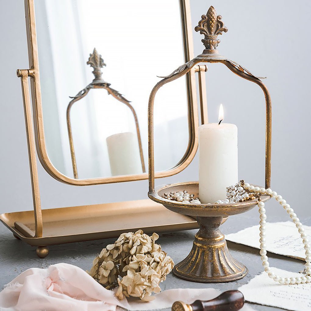 Grecian Style Candle Holder for Living Room - Dazuma