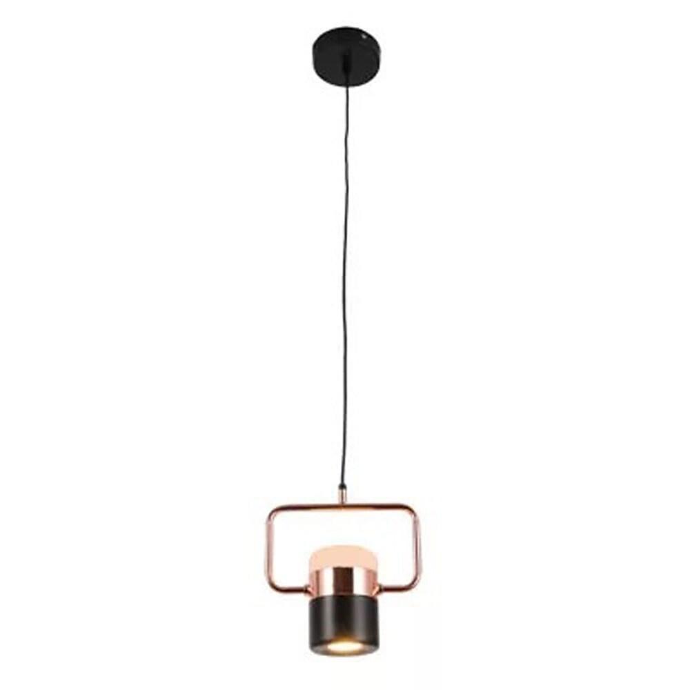Modern Microphone Shaped Metal Industrial Pendant Light with Ambient Downlight Built - in LED Light Bulb