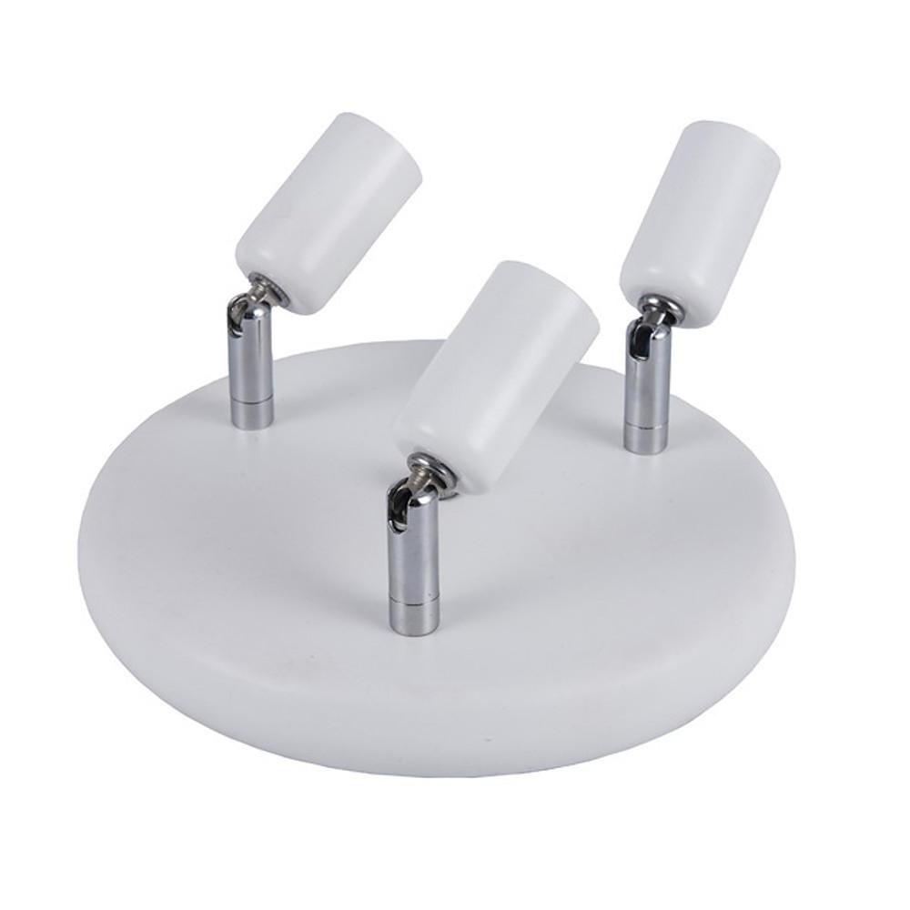 3 - Light Industrial Modern Metal Black Flush Mount Ceiling Light for Bedroom