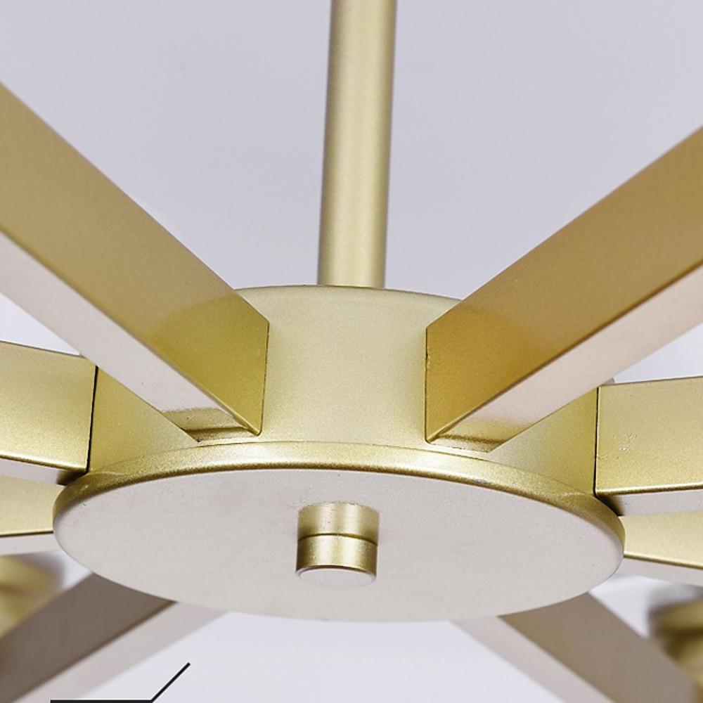 6 - light Glass Candlestick Design LED Modern Chandeliers Ceiling Lights