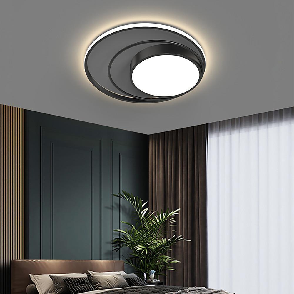 20'' LED 2-Light Single Design Flush Mount Lights Nordic Style LED Metal Acrylic Flush Mounts Semi Flush Mounts-dazuma
