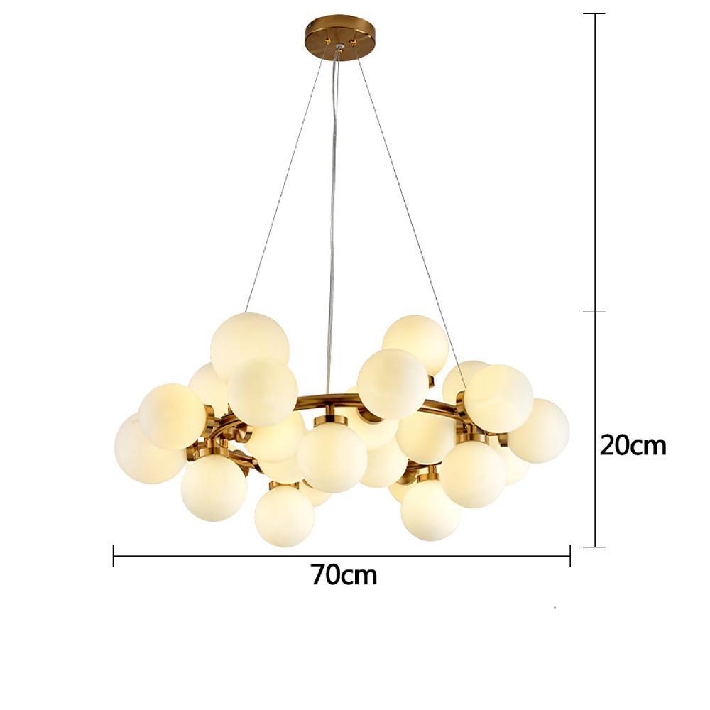 LED More Than 10 Bulbs Mini Style Pendant Light Modern Contemporary Metal Glass Cluster Cluster Design