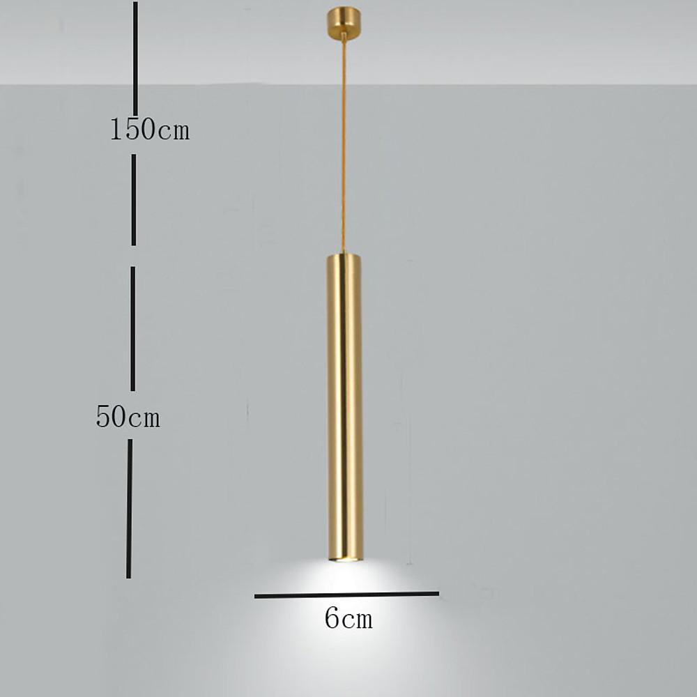 2'' LED 1-Light Lantern Desgin Pendant Light Modern Metal Island Lights
