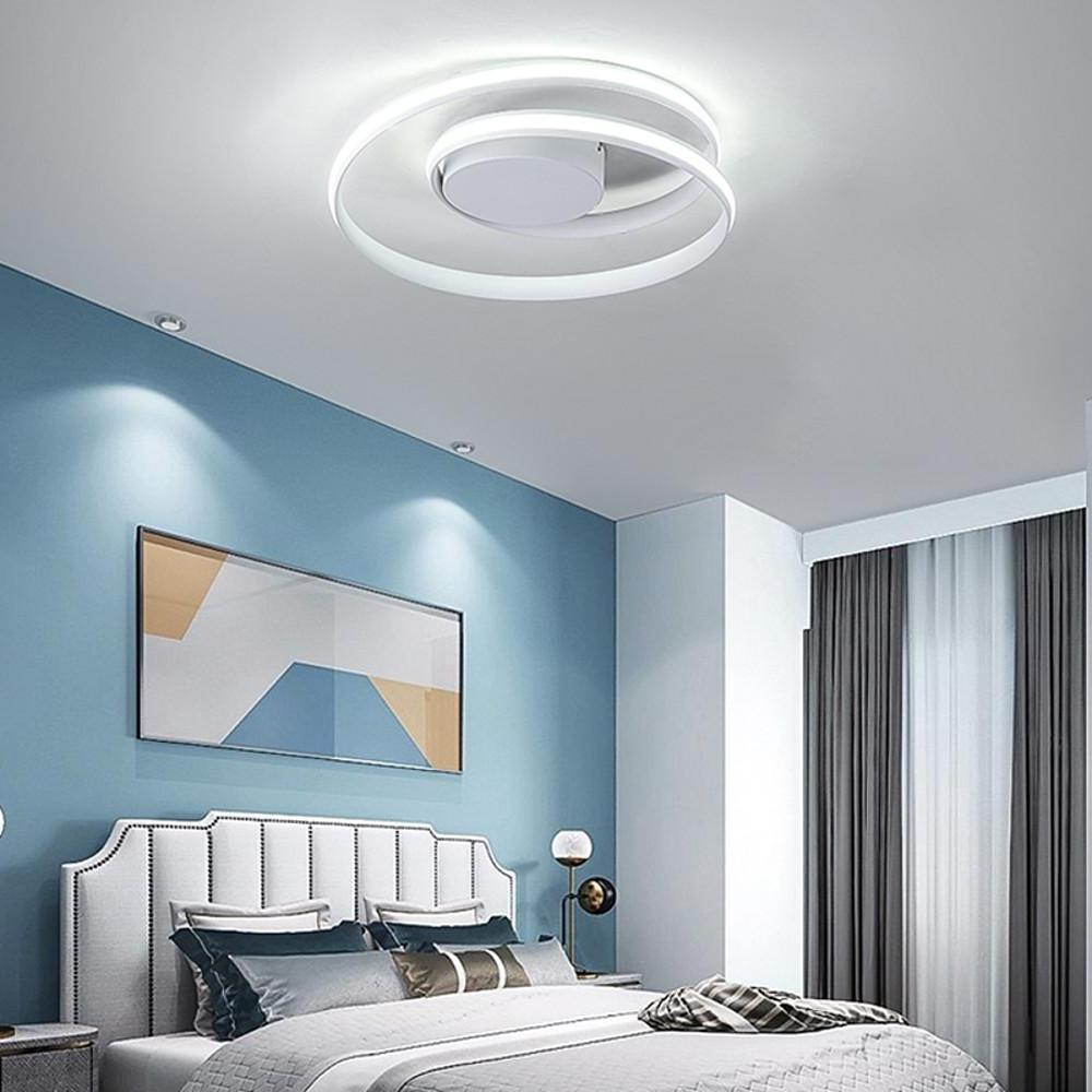 18'' LED 1-Light Flush Mount Lights Modern LED Metal Acrylic Novelty Geometrical Sputnik Ceiling Lights