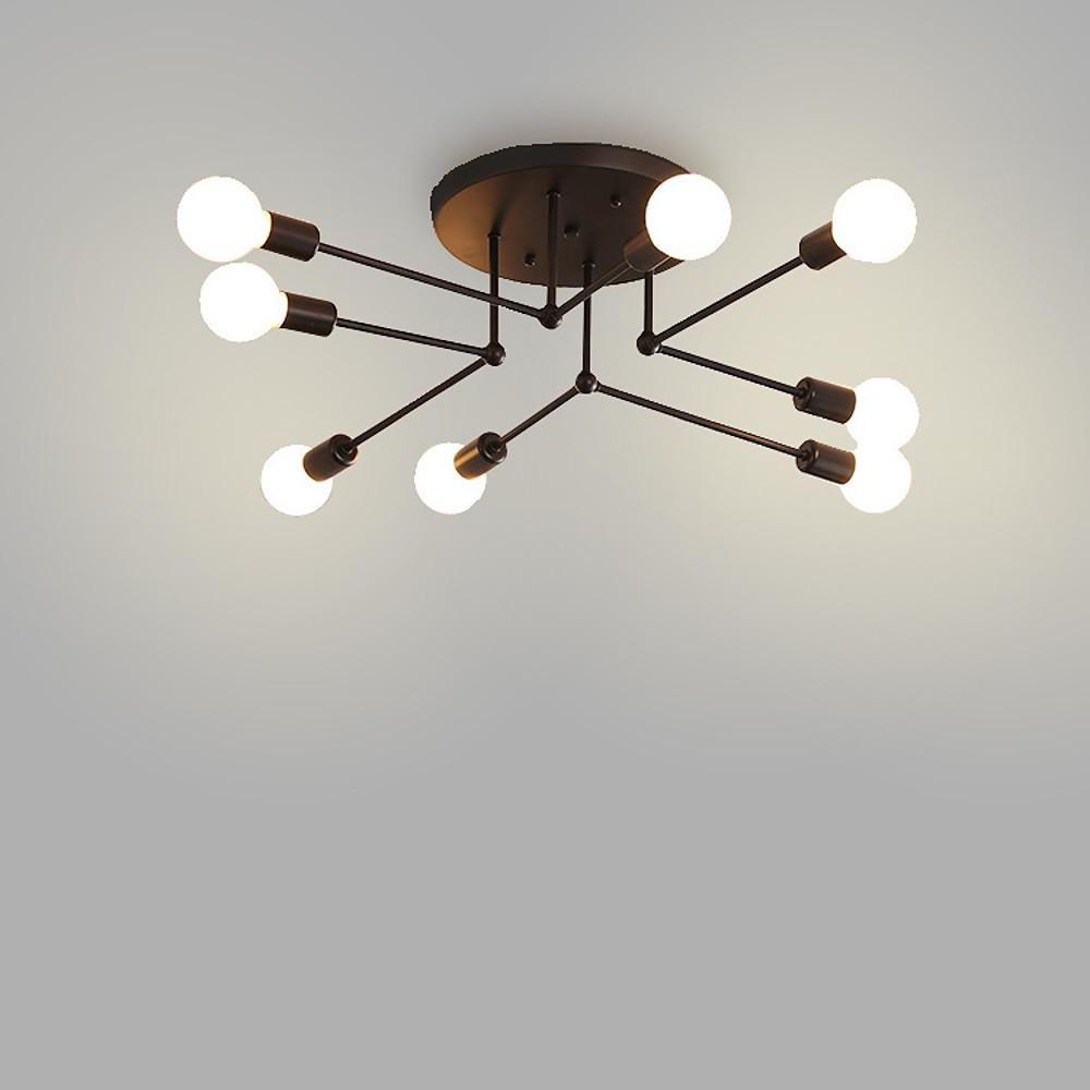 8 - light LED Modern Sputnik Chandelier Ceiling Lights Pendent Lighting
